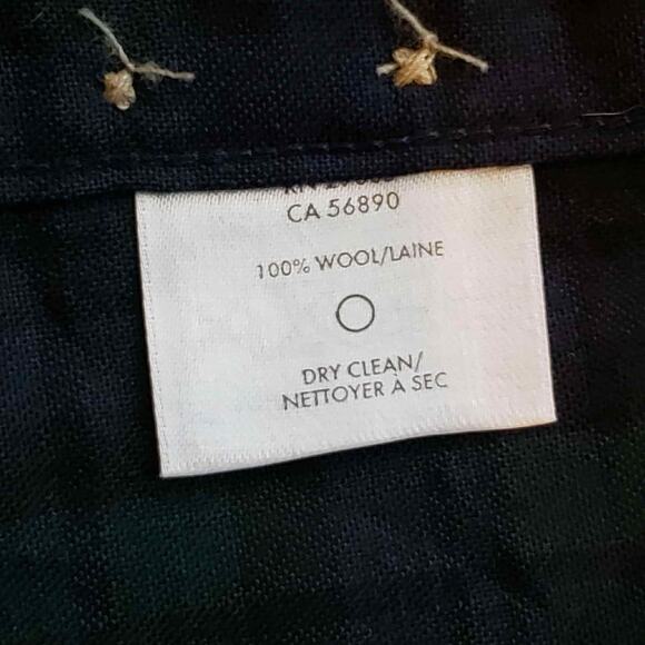 Pendleton Sir Shirt Button Up 100% Wool Plaid Black Watch Tartan Mens XL LS - Picture 8 of 10